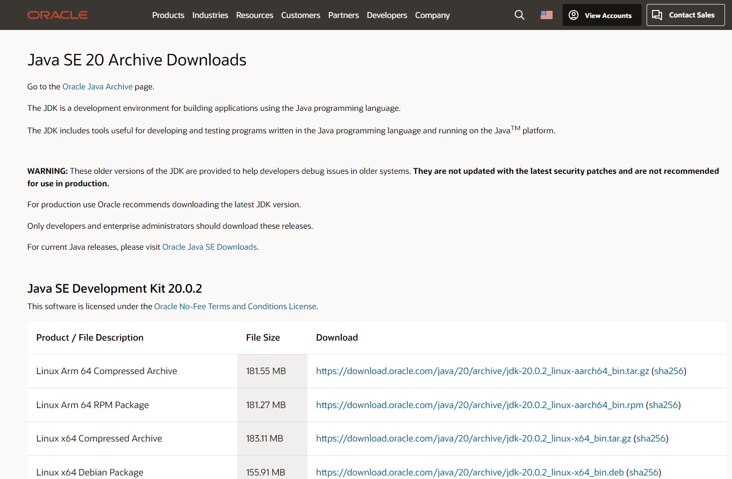 Java20Archive